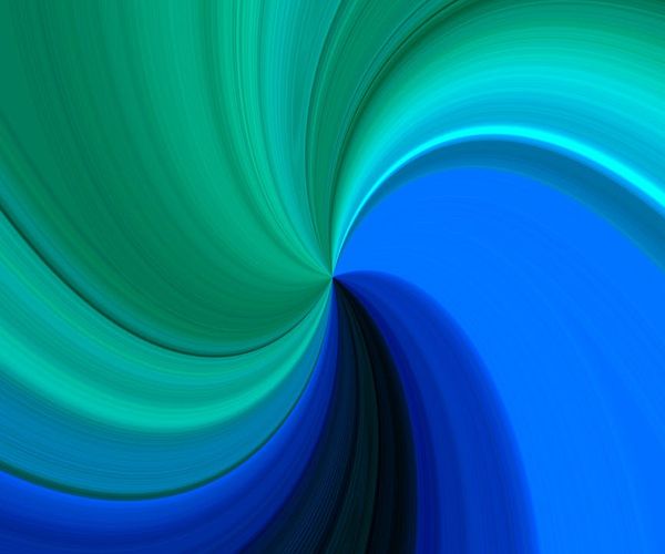 Minimalist energy wave digital art